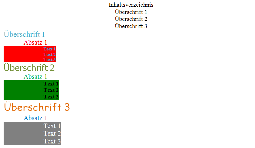 Textgestaltung 1.2.3